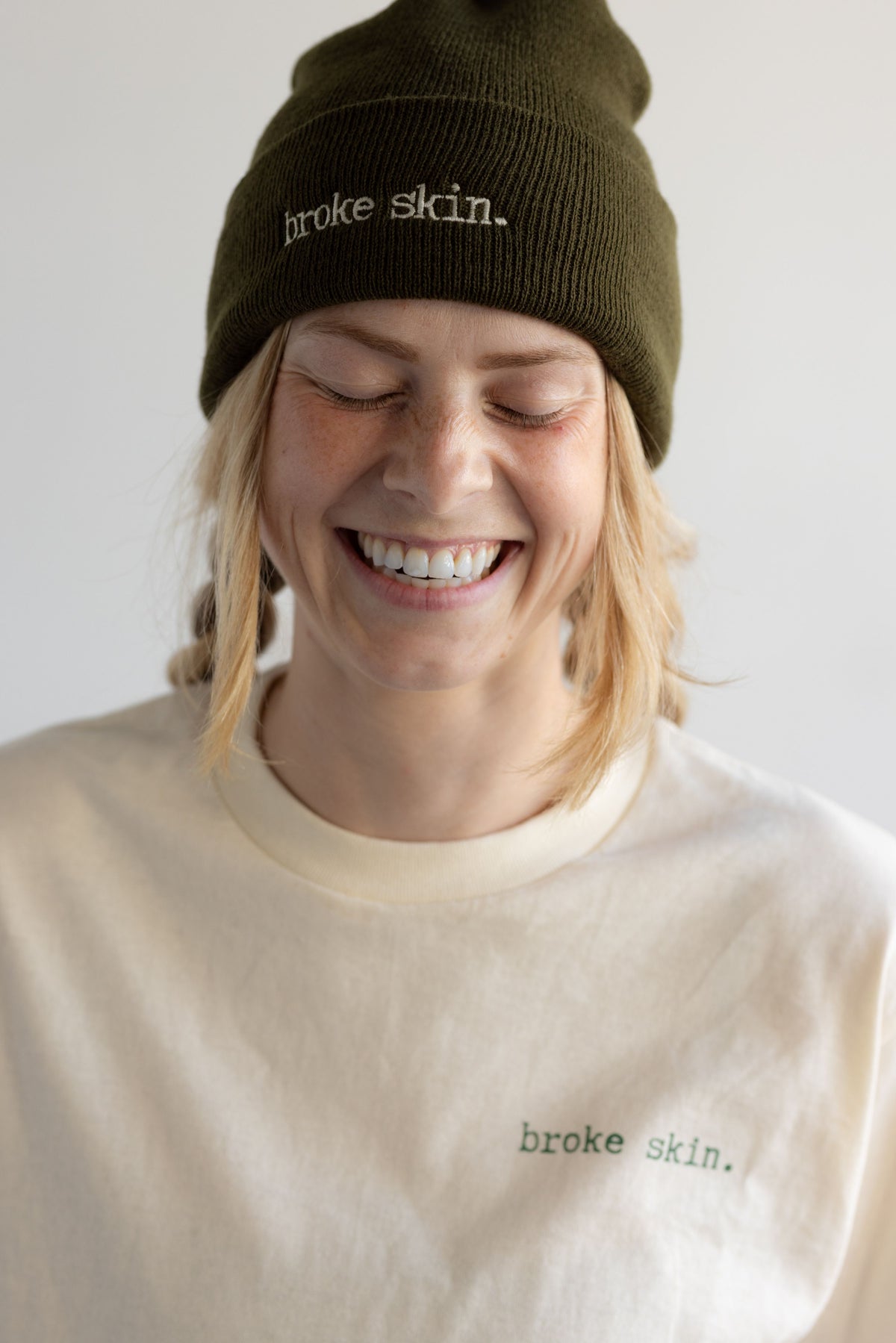 JF "Broke Skin" Knit Beanie